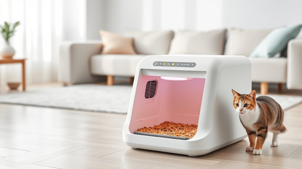 safety considerations for automatic litter boxes