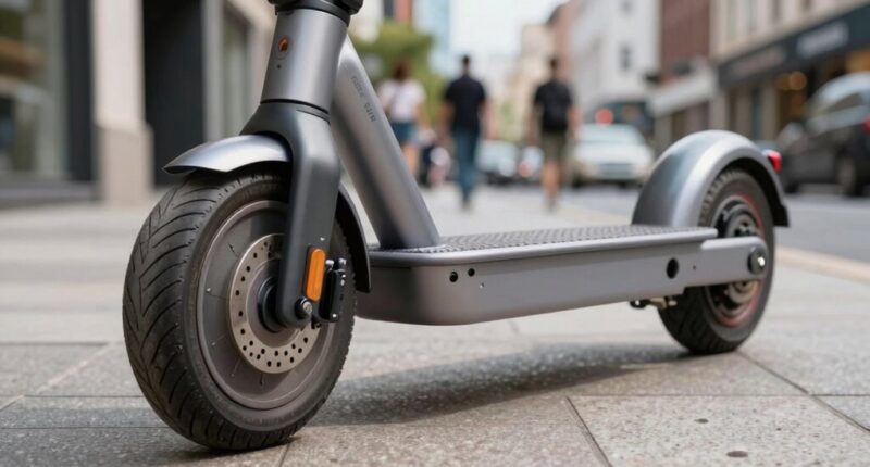 scooter range brakes tires