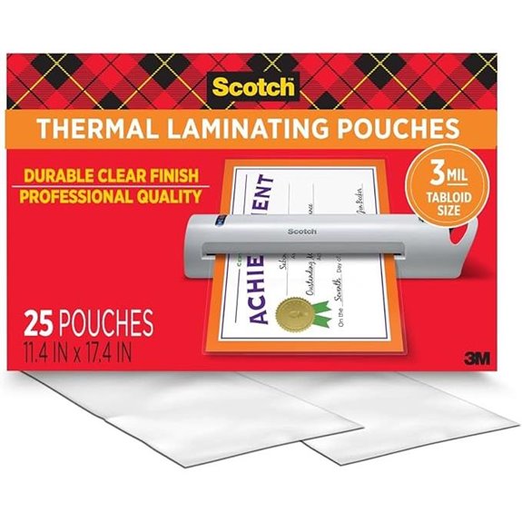 Scotch Legal Size Laminating Pouches 25 Pack