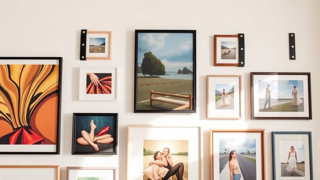 secure aesthetic gallery support