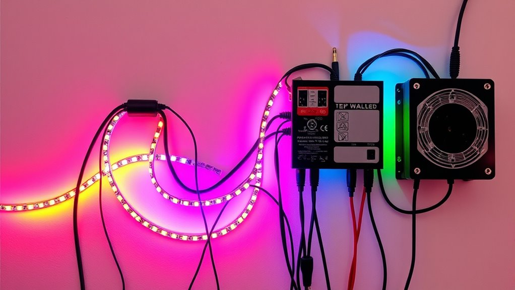 secure grounded wiring connections