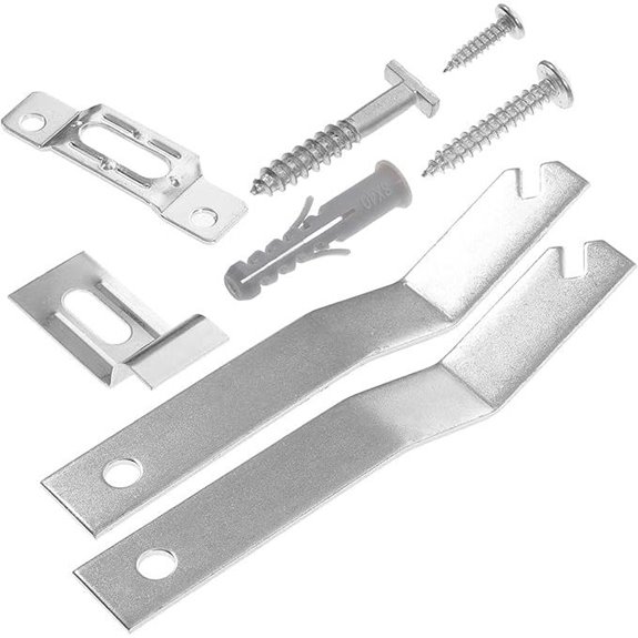 Kisangel Anti-Theft Picture Hanger Locking Hardware Kit