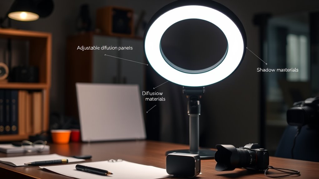 select ring light size