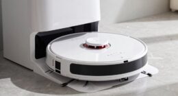 self emptying vacuum base check