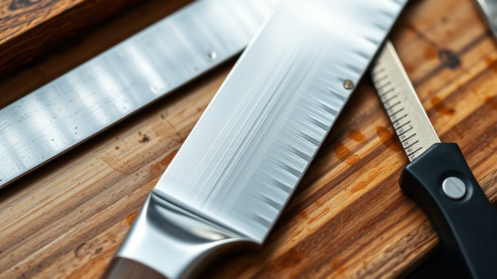 sharpen maintain store properly