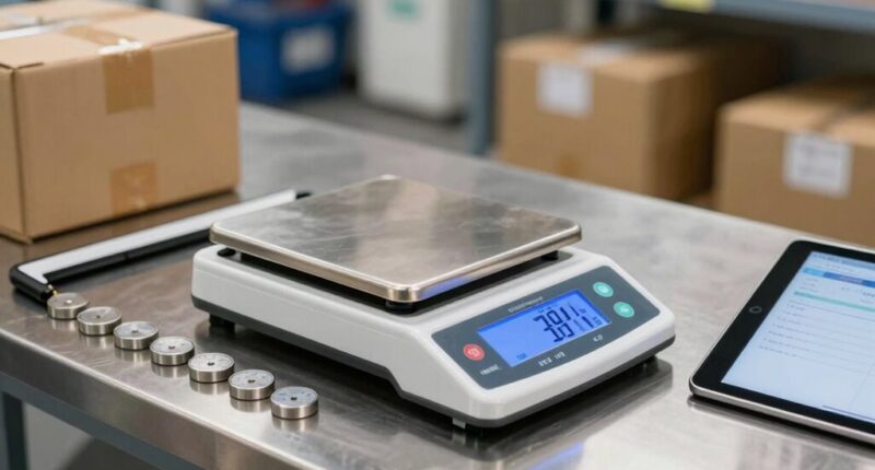 shipping scale calibration guidelines