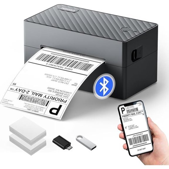 Thermal Label Printer for Shipping and Packages