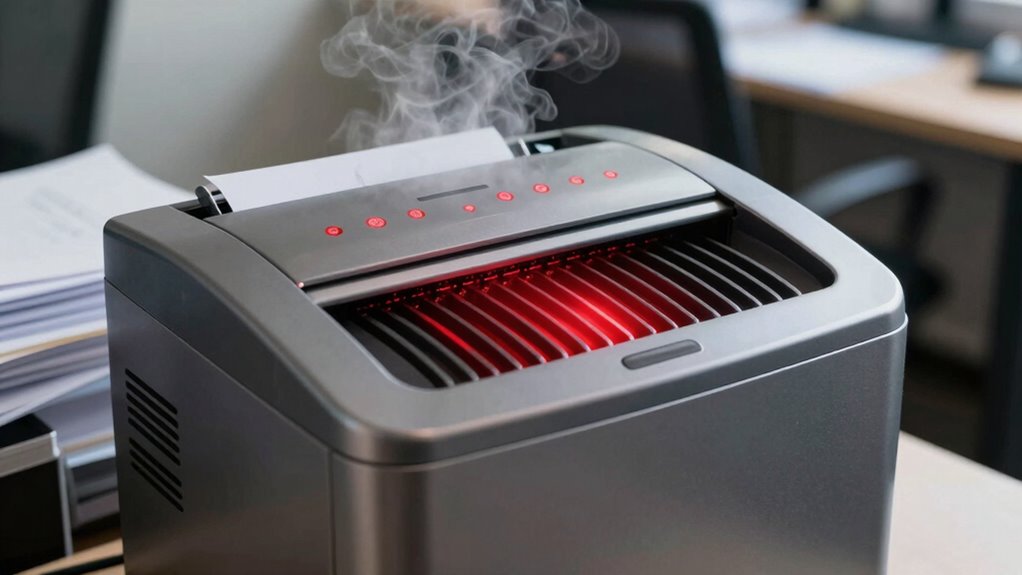 shredder duty cycle awareness