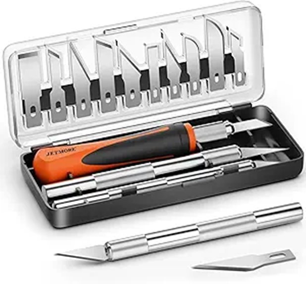 16 Pcs Craft Knife Set with Blades