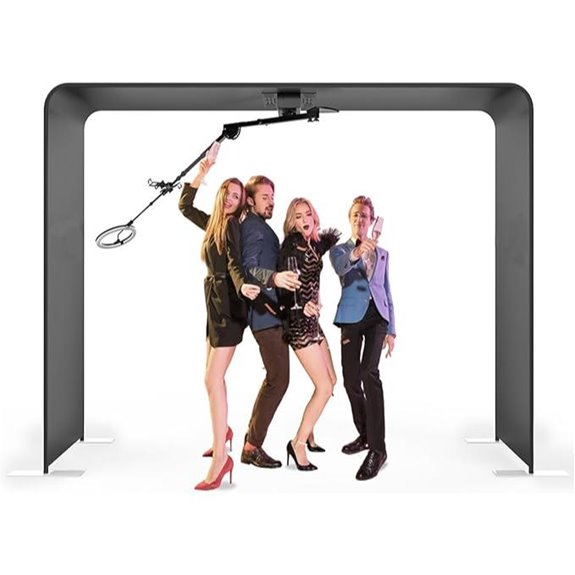 MWE Sky 360 Photo Booth with Ring Light and Remote