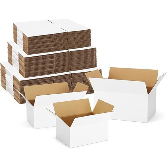 Assorted Shipping Boxes 45-Pack for Small Business