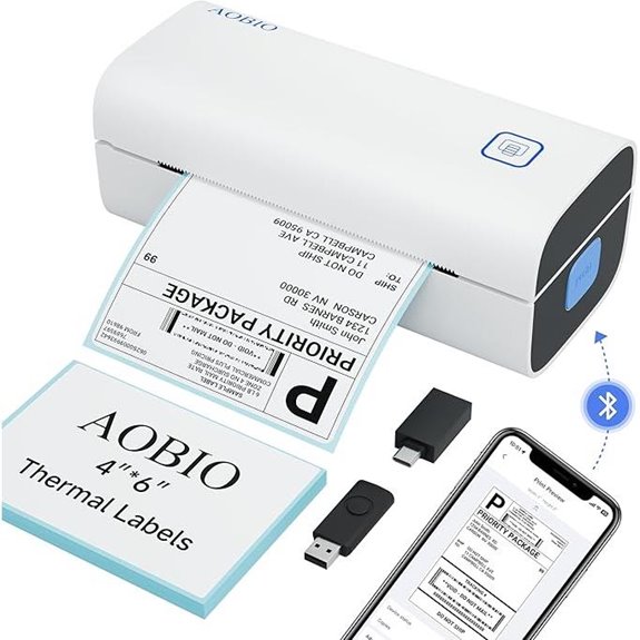 Thermal 4x6 Shipping Label Printer for Small Business
