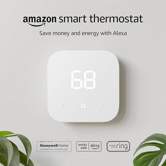 Amazon Smart Thermostat with Alexa Compatibility