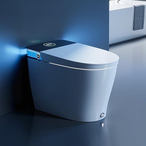 HOROW Smart Toilet with Bidet Heated Seat & Dryer