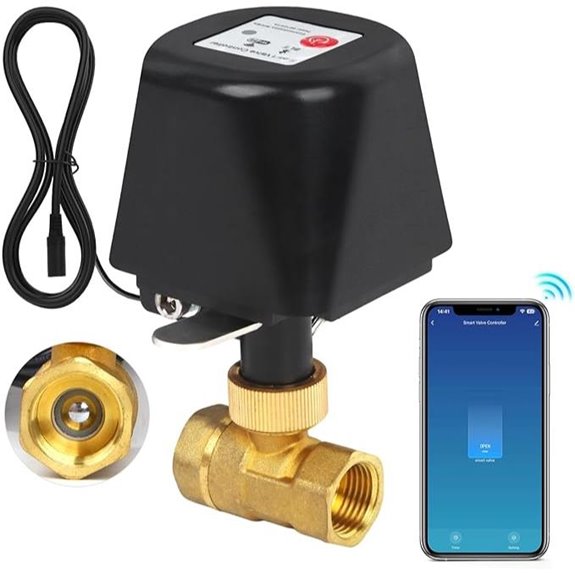 Smart WiFi Water Ball Valve with App Control