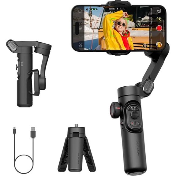 AOCHUAN Gimbal Stabilizer for iPhone and Smartphone