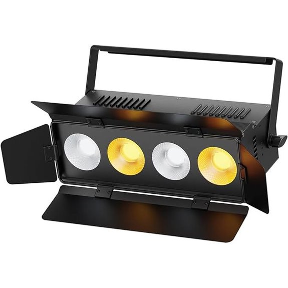Stage LED Par Lights with Barn Doors (4x50W)