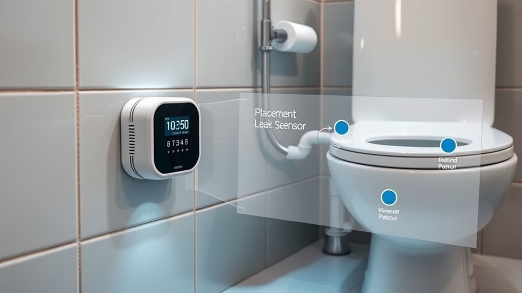 strategic leak sensor placement