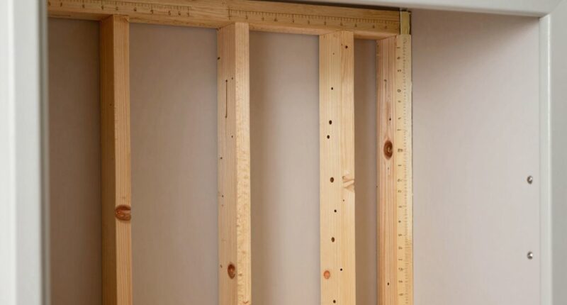 stud spacing determines safe installation