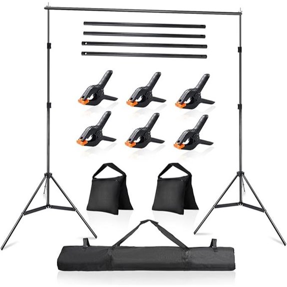 Photo Video Studio Background Support System Kit