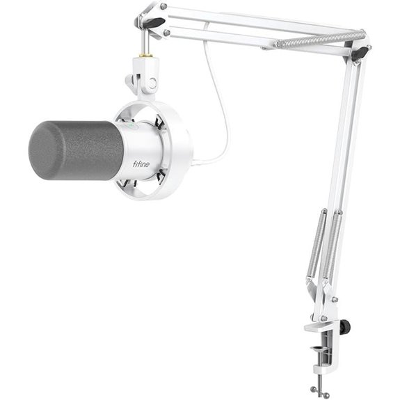 FIFINE K688CT Studio Microphone Kit with Boom Arm