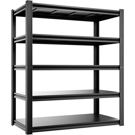 Heavy Duty 5-Tier Garage Storage Shelves