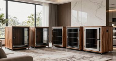 stylish large dog crates