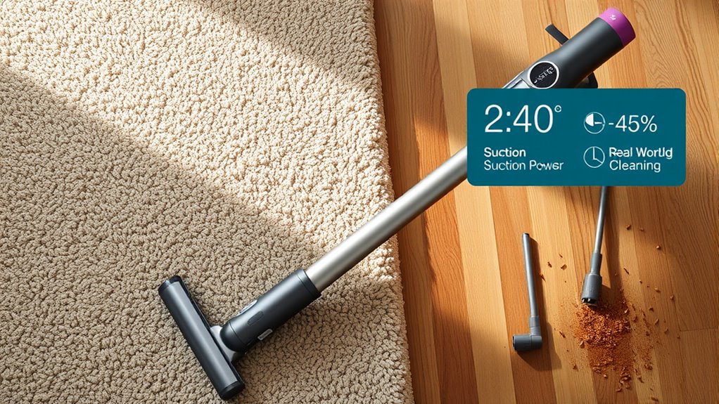 suction power doesn t guarantee cleanliness