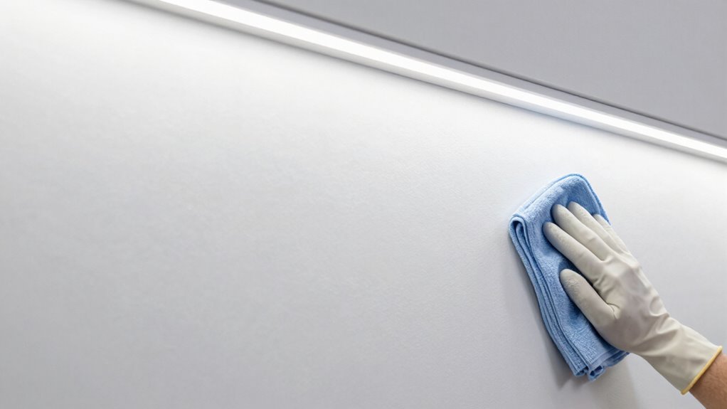 surface prep ensures led adhesion