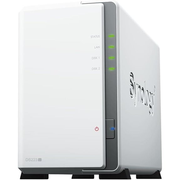 Synology DS223j 2-Bay NAS with 8TB Seagate Bundle