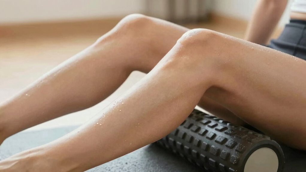 targeted calf foam rolling