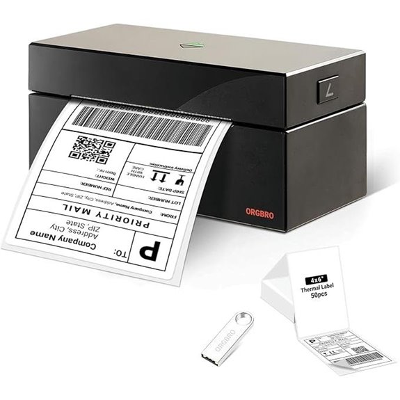 ORGBRO Z1 Thermal Label Printer for Shipping