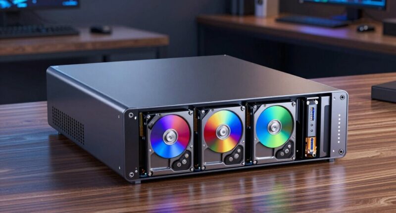 top 4 bay raid enclosures