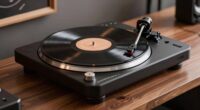 top belt drive turntables