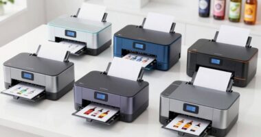 top bottle label printers