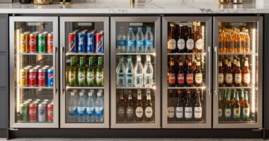 top built in beverage refrigerators