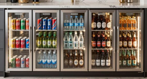 top built in beverage refrigerators