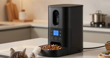 top camera pet feeders