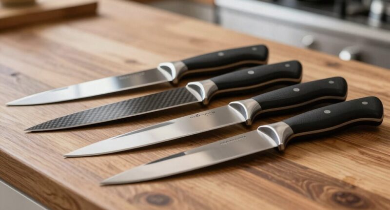 top carbon steel knife sets