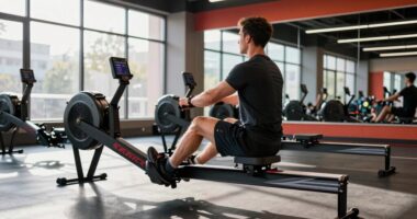 top cross training air rowers