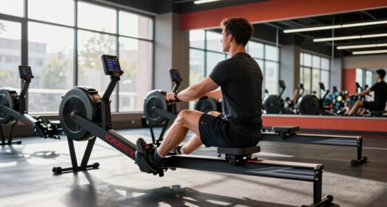 top cross training air rowers