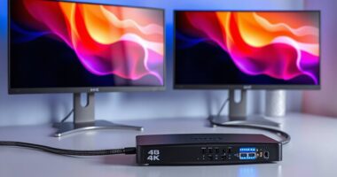 top dual 4k monitor switches