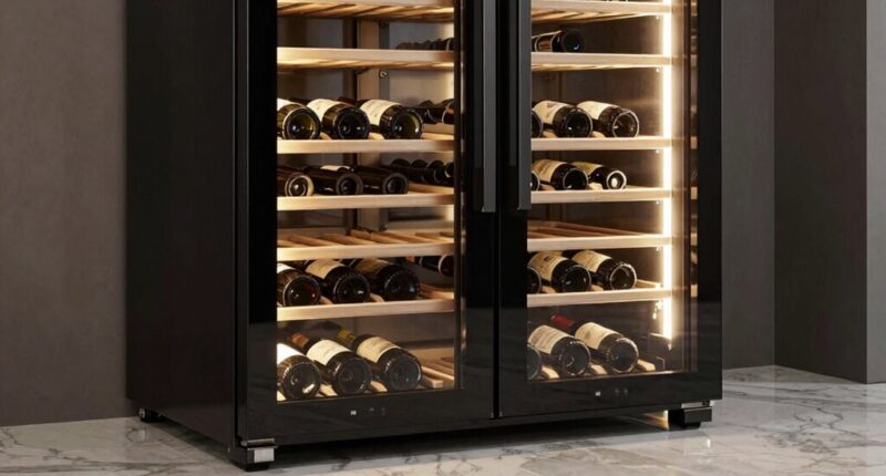 top dual zone wine fridges