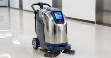 top electric floor scrubbers