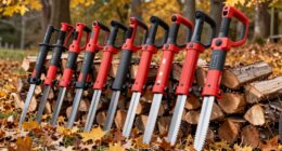 top electric log splitters