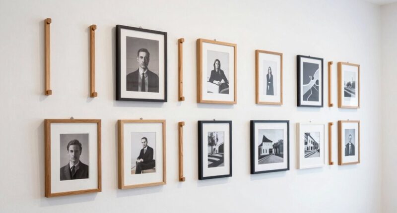 top french cleat gallery systems