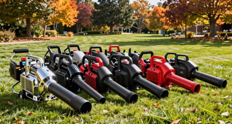 top gas backpack blowers