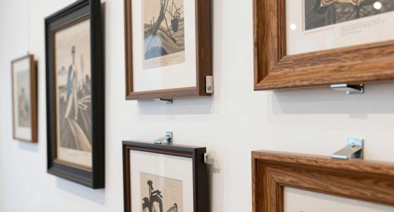 top heavy frame hanging solutions