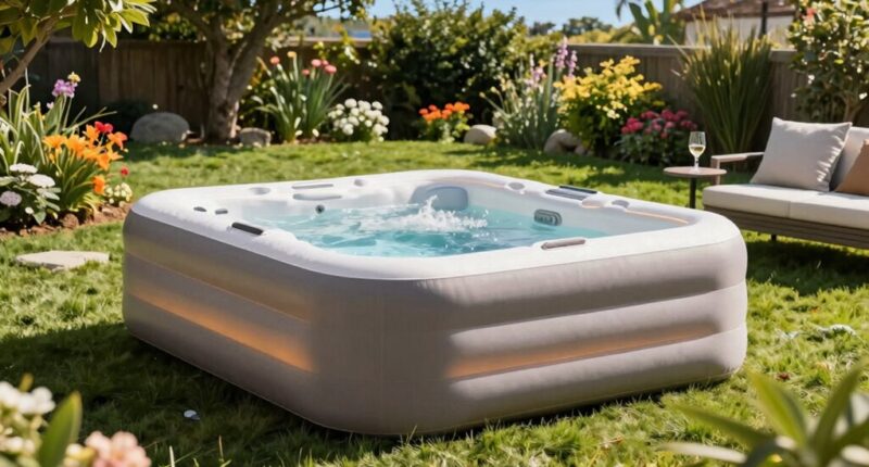 top inflatable hot tubs