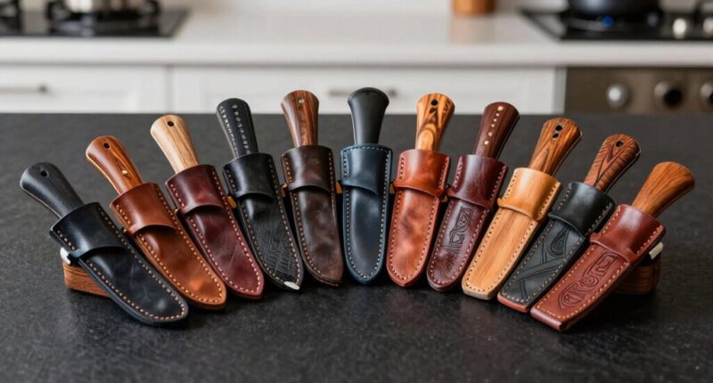 top kitchen knife sheaths